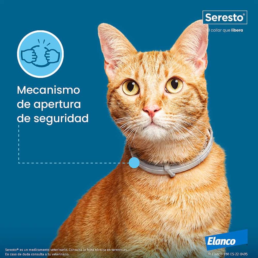 Gatos Seresto Collares | Seresto Collar Antiparasitario Para Gatos