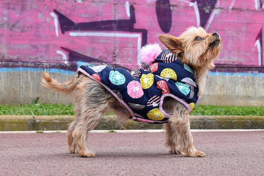 Perros Nayeco Abrigos Y Capas | Nayeco Chaqueta Impermeable Sweet Love Para Perros