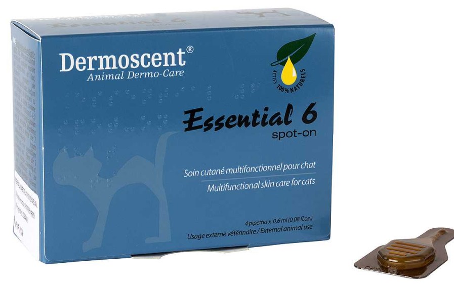 Gatos Dermoscent Acondicionadores Y Complementos | Dermoscent Cuidado De La Piel Para Gatos Essential 6