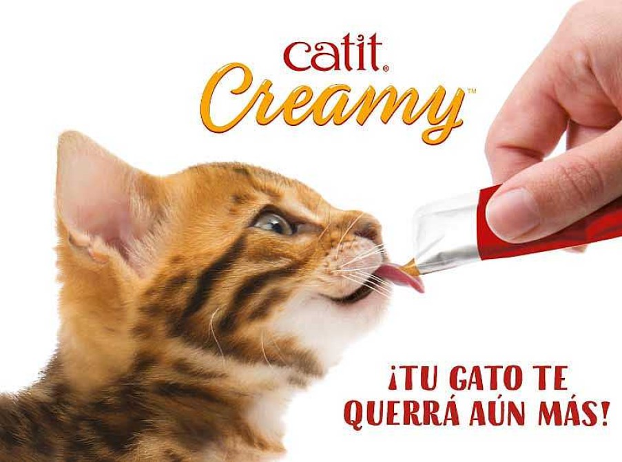 Gatos Catit Semi-H Medos | Catit Creamy Pollo Y Cordero