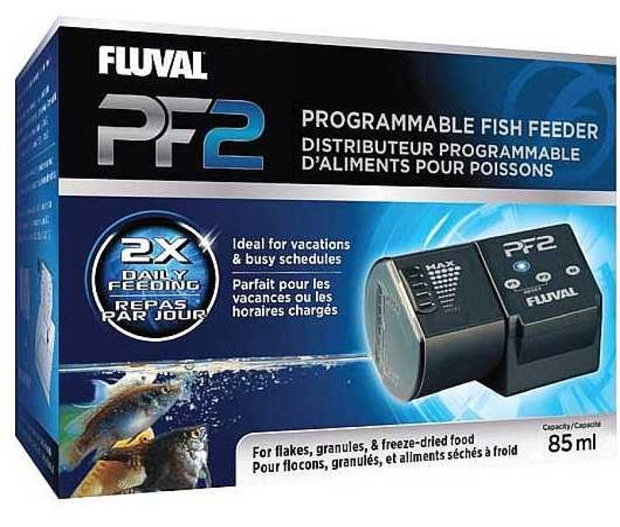 Peces Fluval Comederos Autom Ticos | Fluval Pf2 Alimentador Programable Para Peces