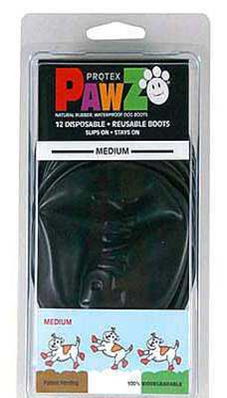 Perros Pawz dog Calzado | Pawz Dog Botas Negras Para Perros