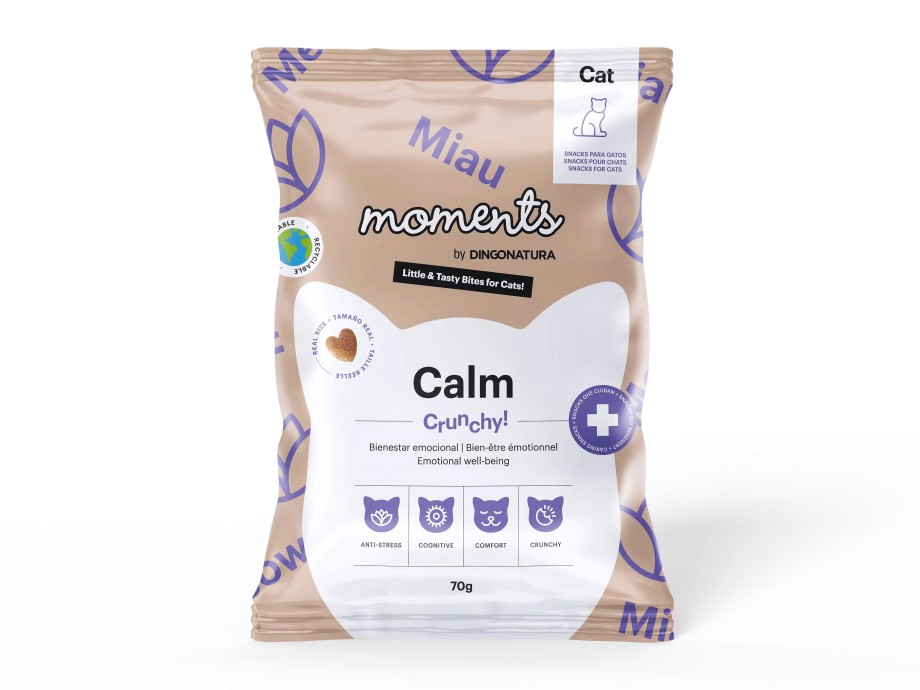 Gatos Moments Semi-H Medos | Moments Snacks Calm Para Gatos