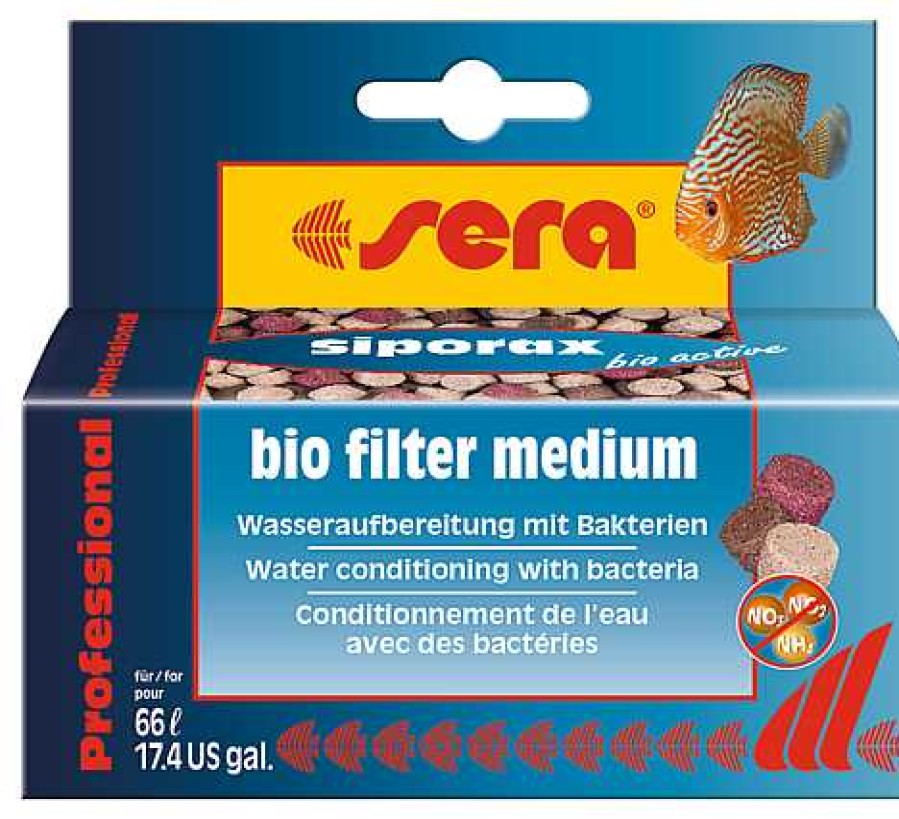 Peces Sera Mantenimiento Del Agua | Sera Siropax Bio Active Professional Material De Filtrado