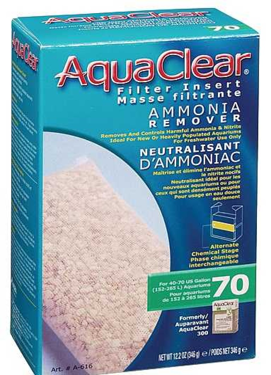 Peces Aquaclear Material Filtrante | Aquaclear 70 Carga Removedor De Amonio 300