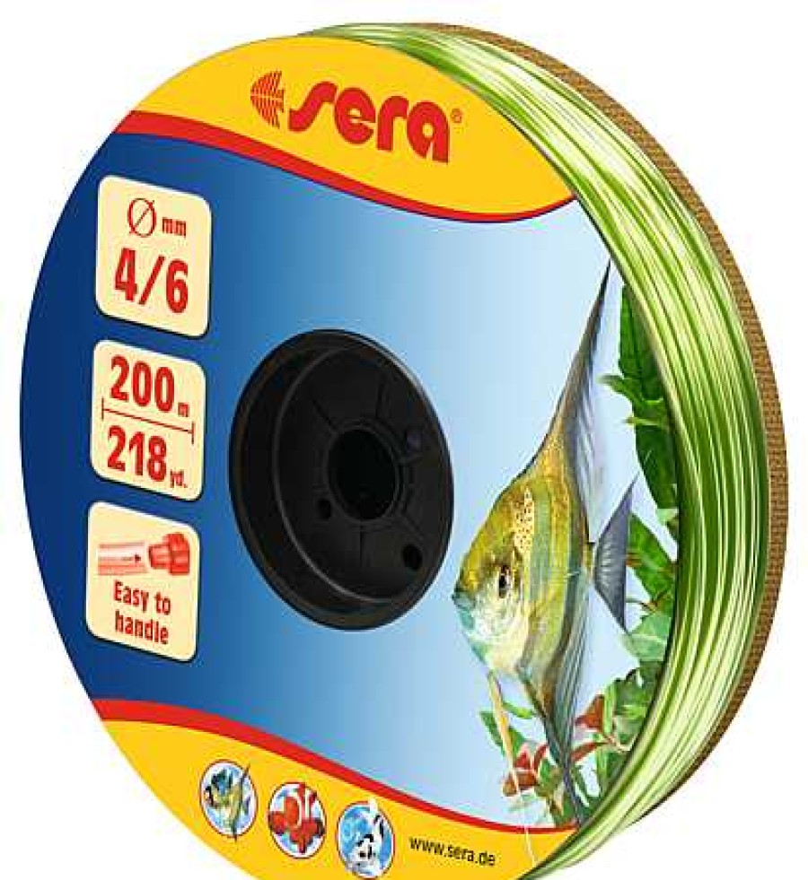 Peces Sera Tubos, Ventosas Y Clips | Sera Tubo De Aire 4/6 Mm X 200 M Verde