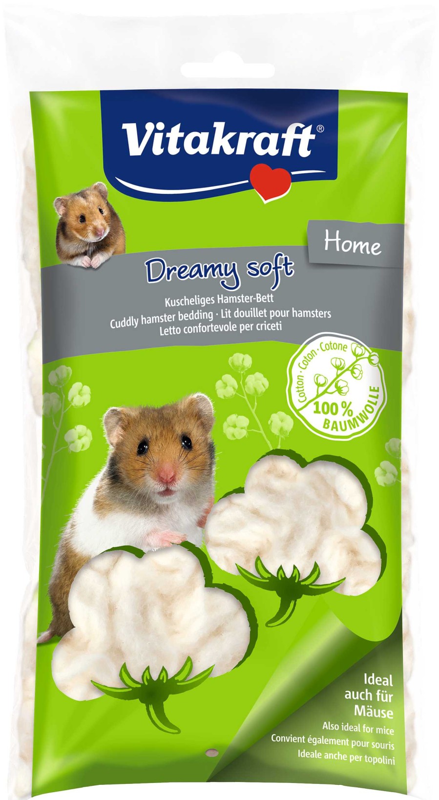 Roedores Vitakraft | Vitakraft Dreamy Soft Cama Blanda Para Hamster Y/ O Rat N