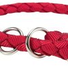 Perros Trixie Collares | Trixie Collar Redondo De Nylon Educaci N New Cavo Rojo