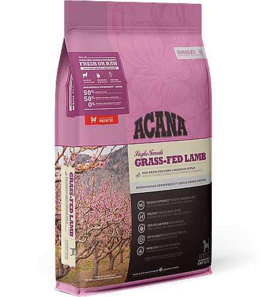 Perros Acana Pienso | Acana Pienso Grass Fed Para Perros Adultos De Cordero