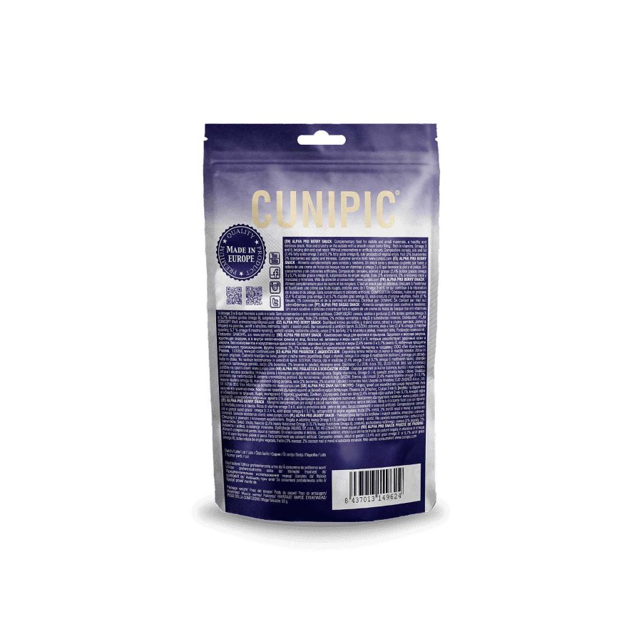 Roedores Cunipic | Cunipic Snacks Alpha Pro De Frutos Del Bosque