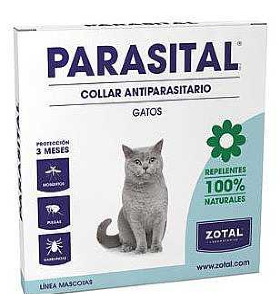 Gatos Zotal Collares | Zotal Parasital Collar Antiparasitario Para Gatos