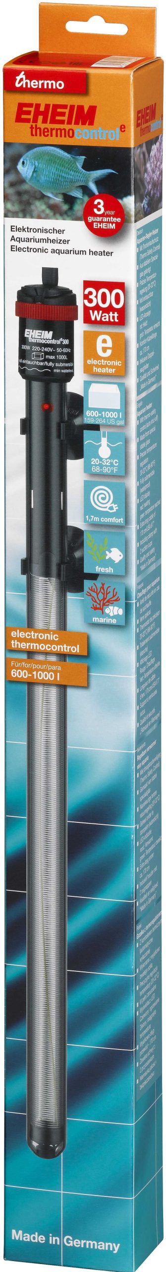 Peces Eheim Calentadores | Eheim Termocalentador Electr Nico Thermocontrol-E 300 Acuarios Hasta 1000L