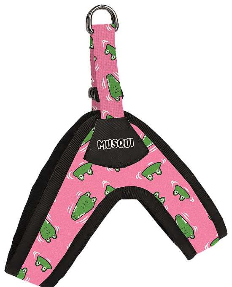 Perros Musqui Arneses | Musqui Arn S Sport Cocodrilo Rosa Para Perros