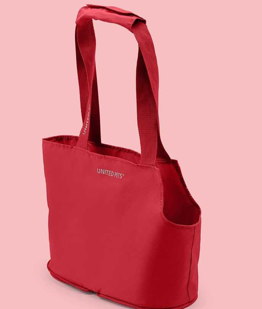 Perros United Pets Bolsos | United Pets Bolso Up Lazy Dog Rojo Para Perros