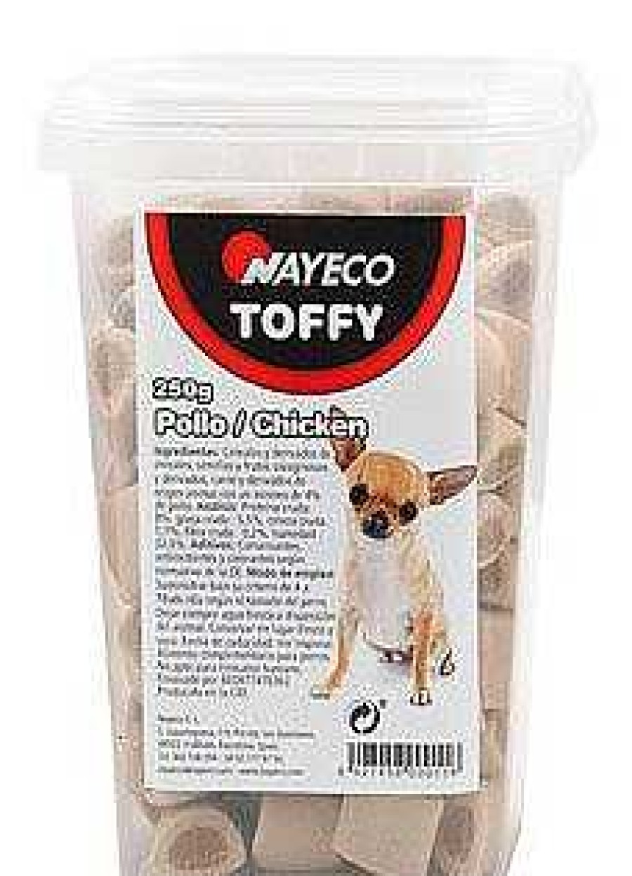 Perros Nayeco Galletas | Nayeco Golosinas De Pollo Toffy 250 Gr