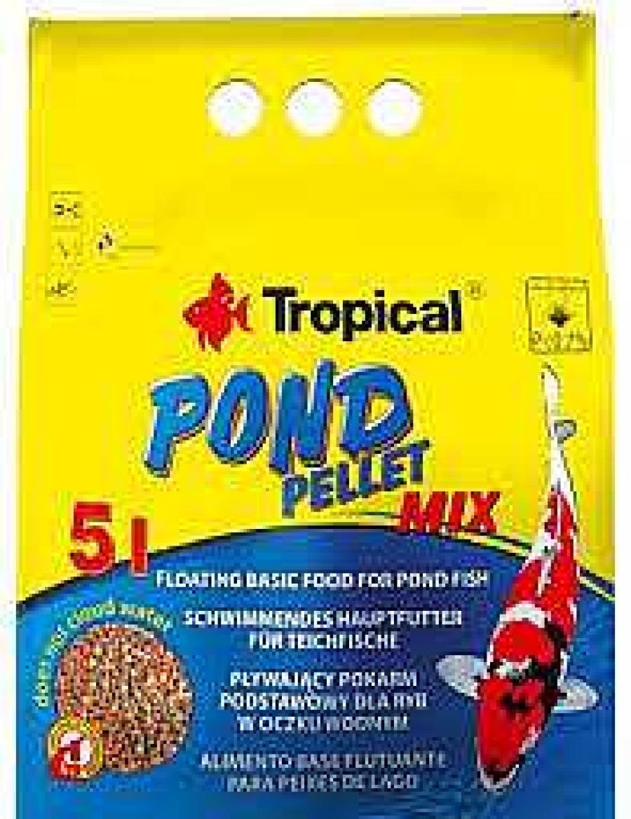 Peces Tropical Agua Fr A | Tropical Pond Pellet Mix Bolsa 5 L/650 Gr