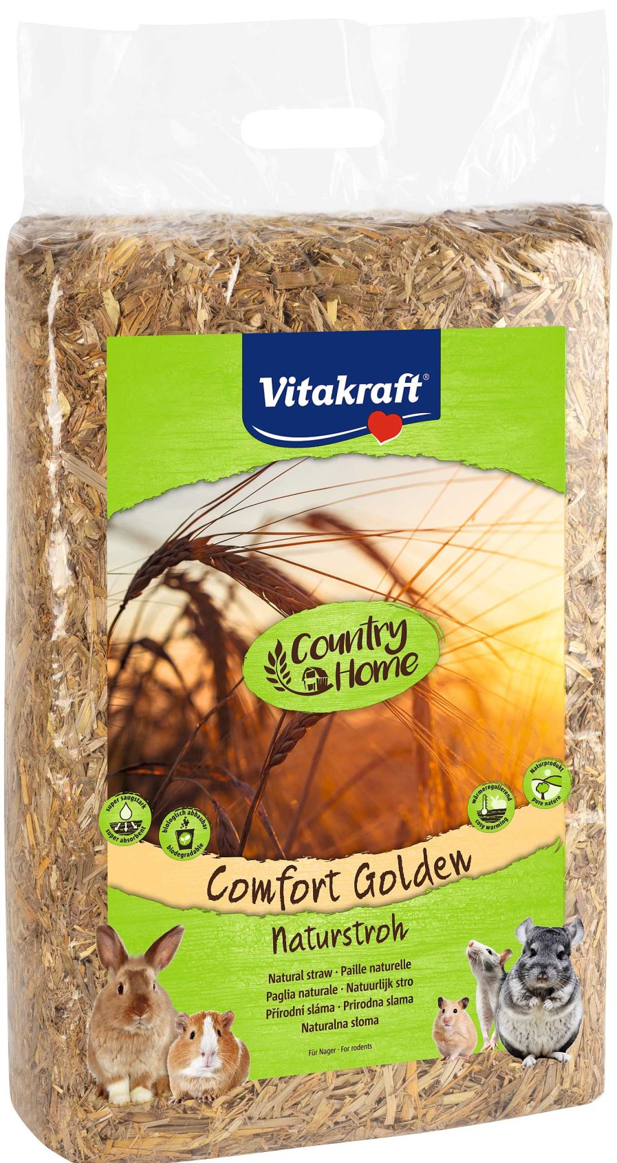 Roedores Vitakraft | Vitakraft Paja Para Roedores Natural Golden