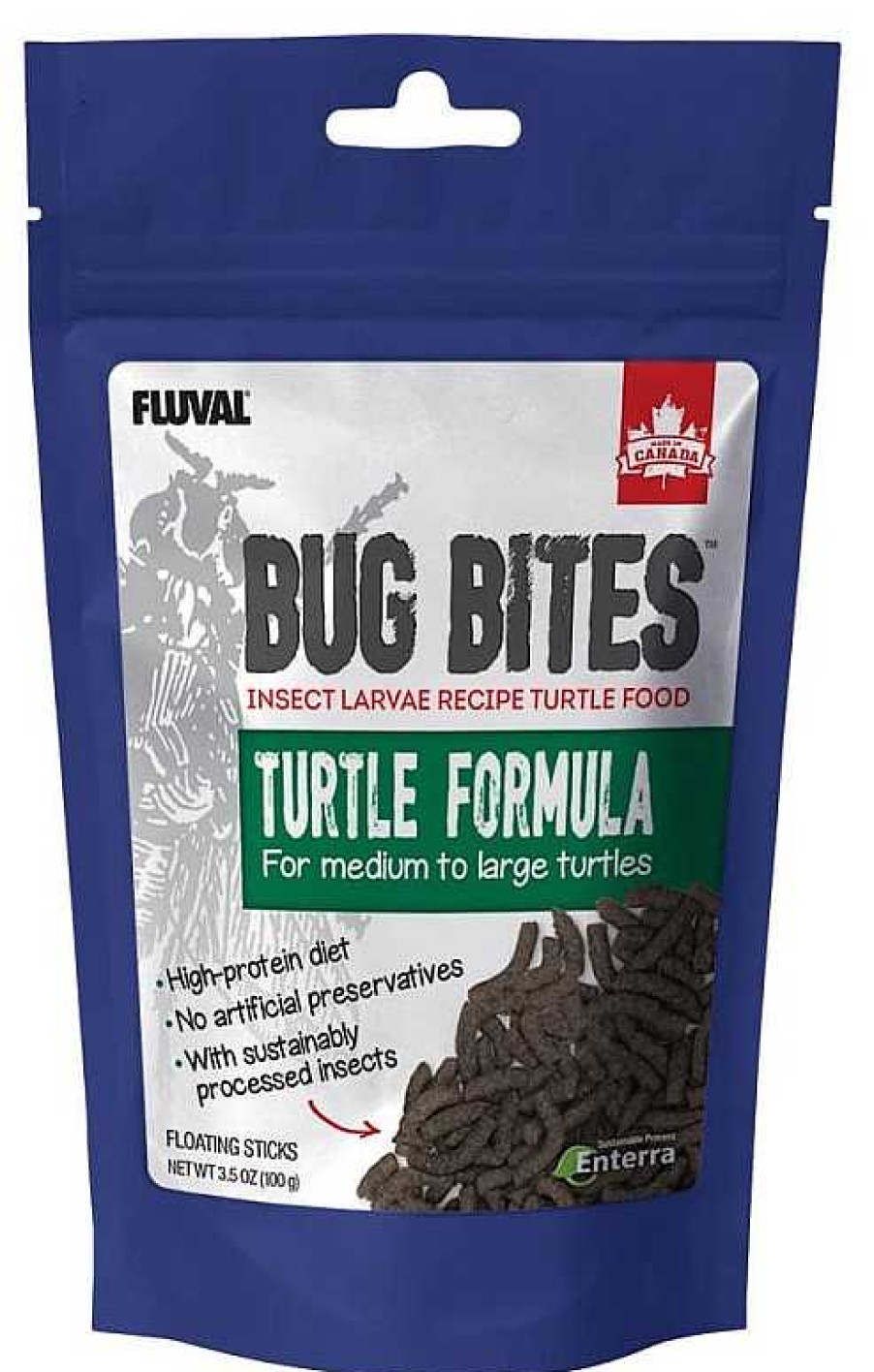 Reptiles Fluval | Fluval Bug Bites Tortuga Sticks