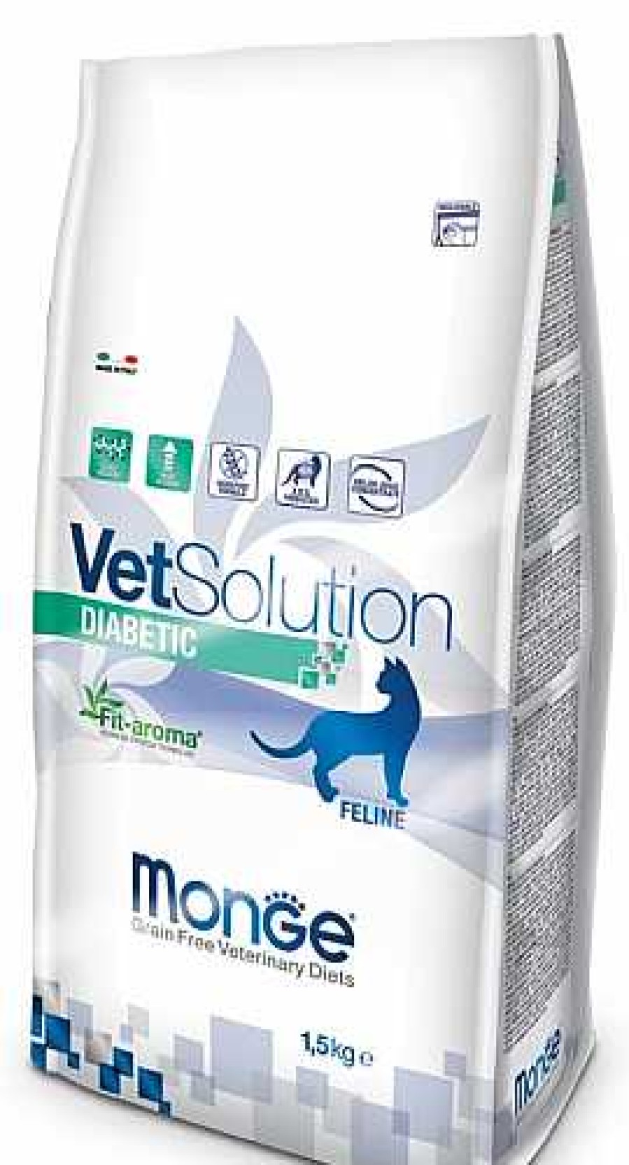 Gatos Monge Vet Solution Dieta Veterinaria | Monge Vet Solution Pienso Diabetic Para Gatos