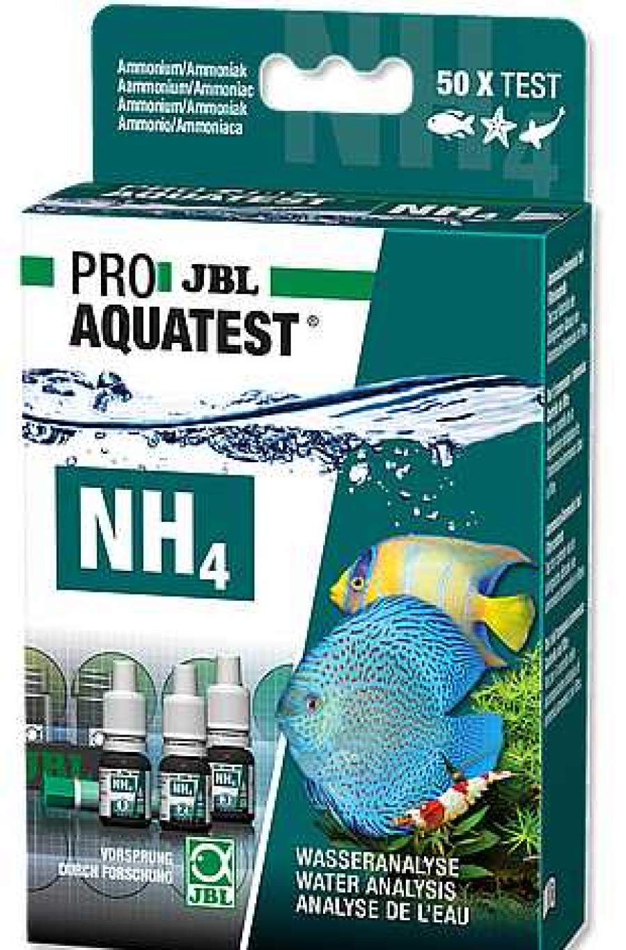 Peces JBL Test | Jbl Recambio Proaqua Test Nh4 Amonio