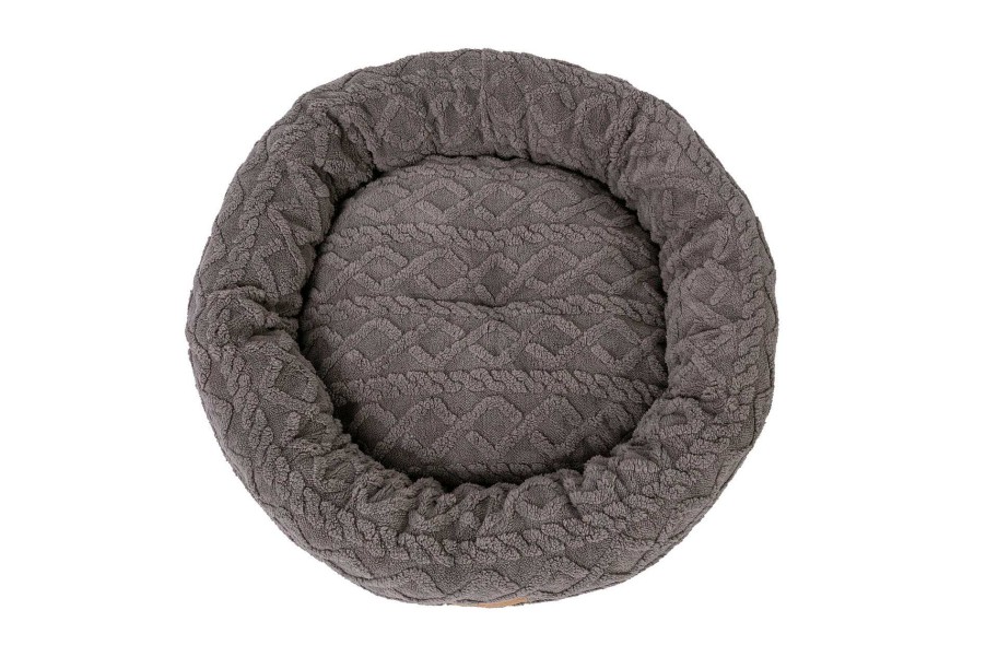 Gatos Freedog Camas | Freedog Cama Donut Artic Gris Claro Para Perro Y Gato