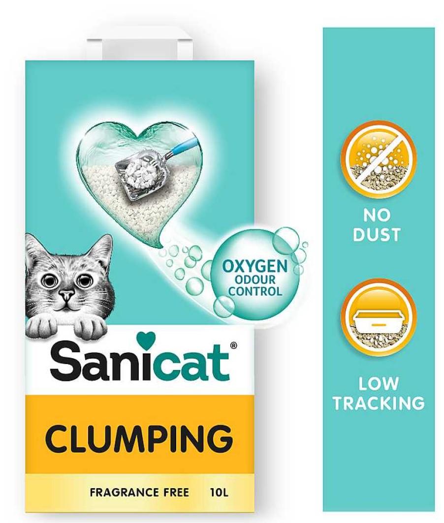 Gatos Sanicat Arenas | Sanicat Arena Aglomerante Clumping Sin Perfume