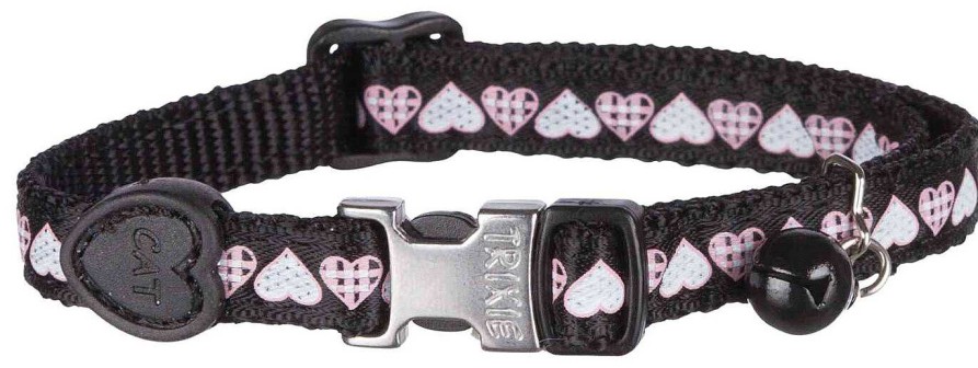 Gatos Trixie Collares | Trixie Collar De Nylon Dise O Corazones Para Gatos