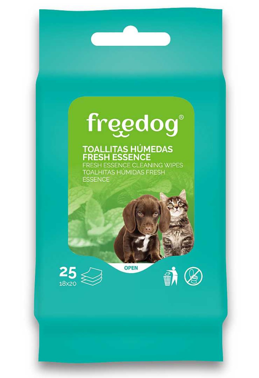 Perros Freedog Limpieza Y Desinfecci N | Freedog Toallitas Fresh Para Perros Y Gatos