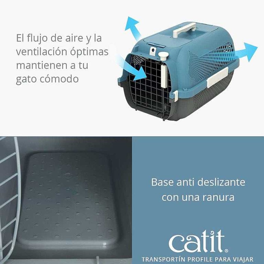 Gatos Catit Transportines | Catit Transport N Profile Rojo Cereza