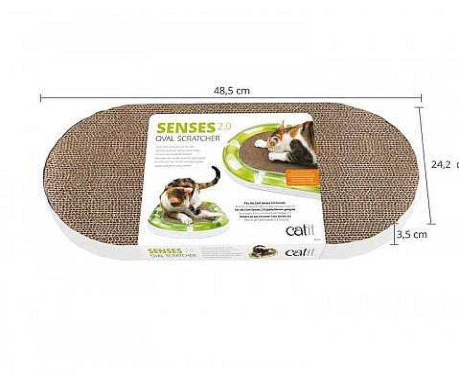 Gatos Catit Rascadores | Catit Senses 2.0 Rascador Ovalado