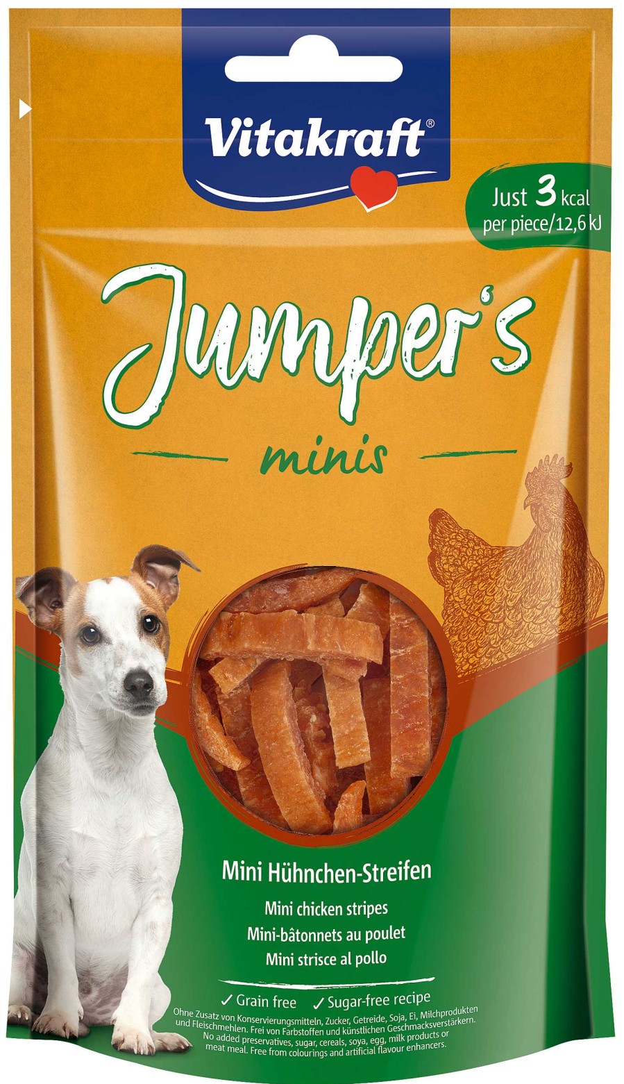 Perros Vitakraft Galletas | Vitakraft Jumper'S Minis L Mina De Pollo