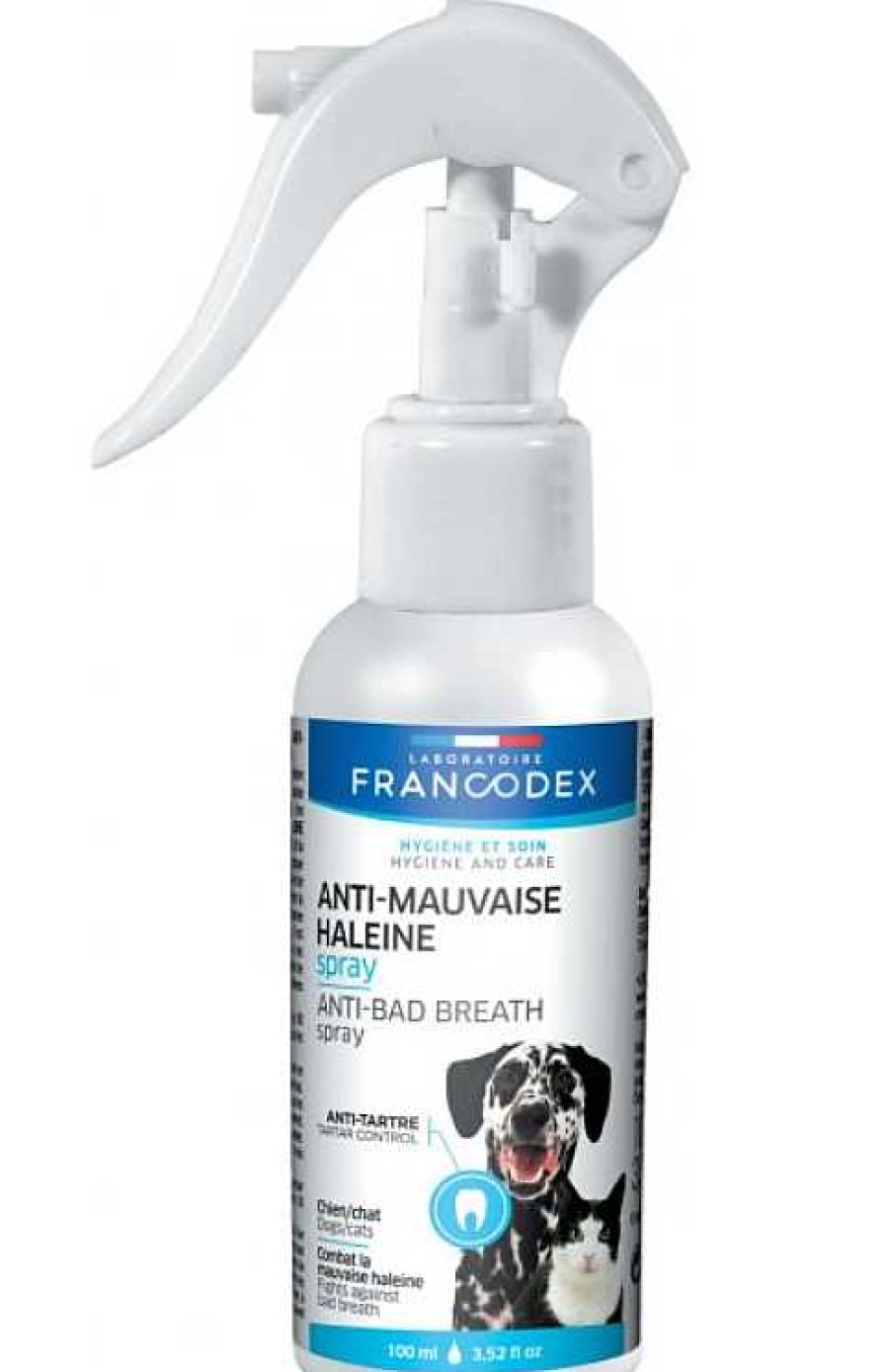 Gatos Francodex Higiene Bucodental | Francodex Suplemento En Spray Para El Mal Aliento En Perros Y Gatos