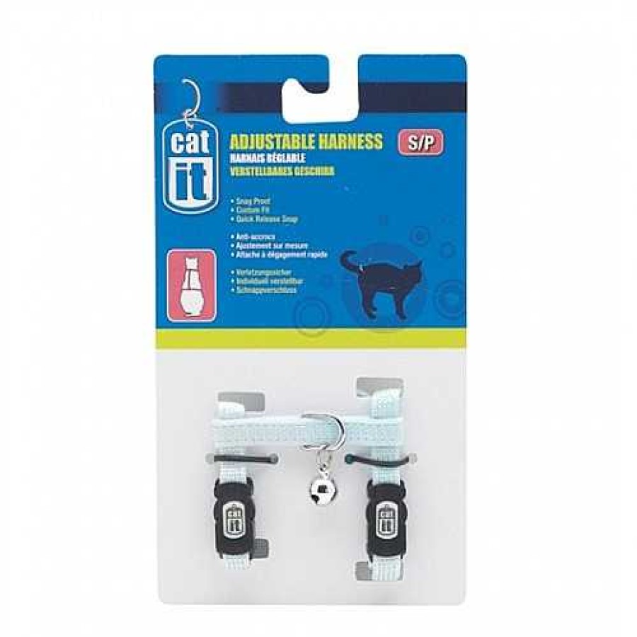 Gatos Catit Arneses Y Correas | Catit Arn S Breakaway Azul Claro