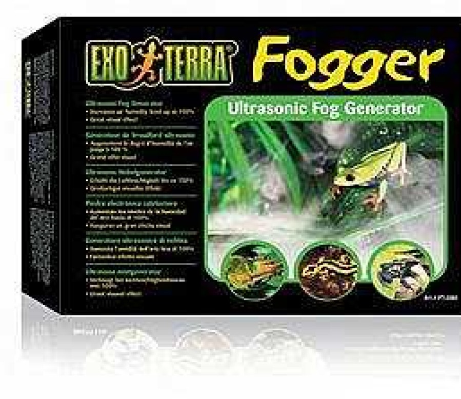 Reptiles Exo Terra Generadores De Niebla | Exo Terra Generador De Niebla Fogger Para Terrarios