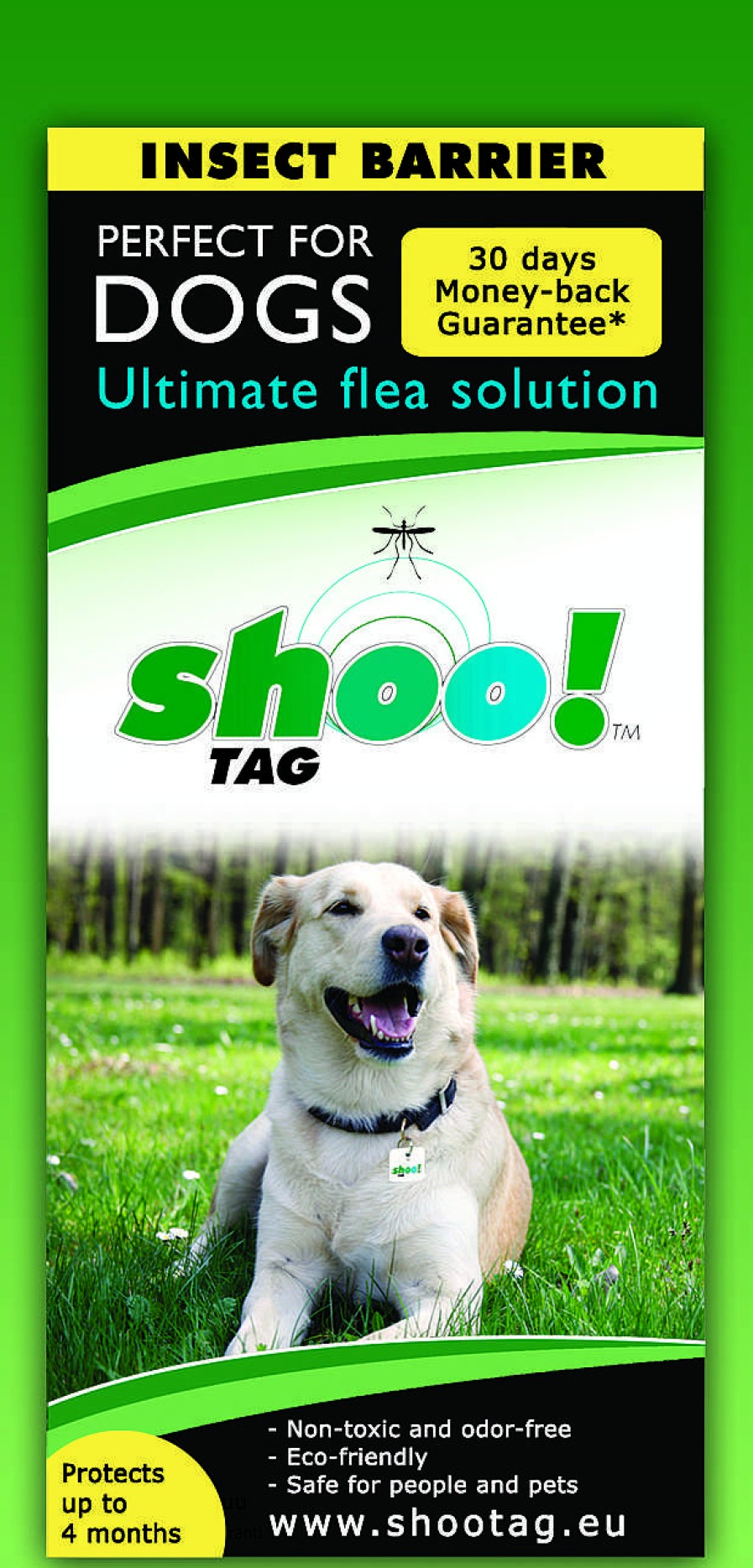 Perros Shoo!Tag Otros | Shoo!Tag Antiparasitarios Pulgas Para Perros