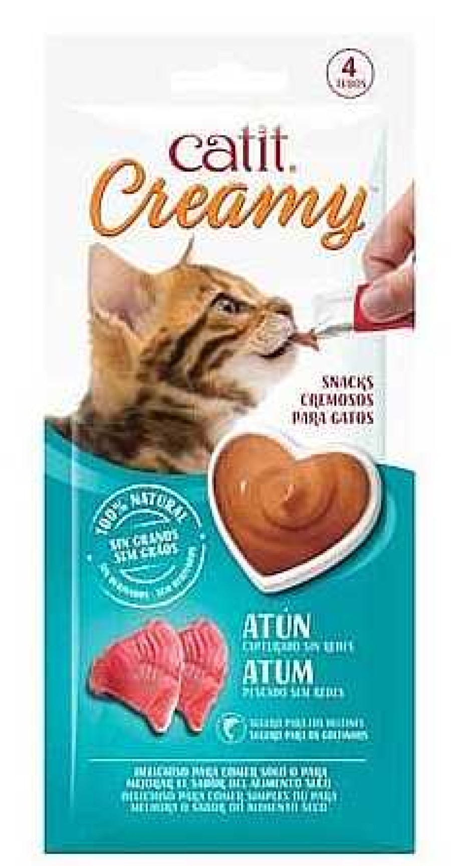 Gatos Catit Semi-H Medos | Catit Creamy At N