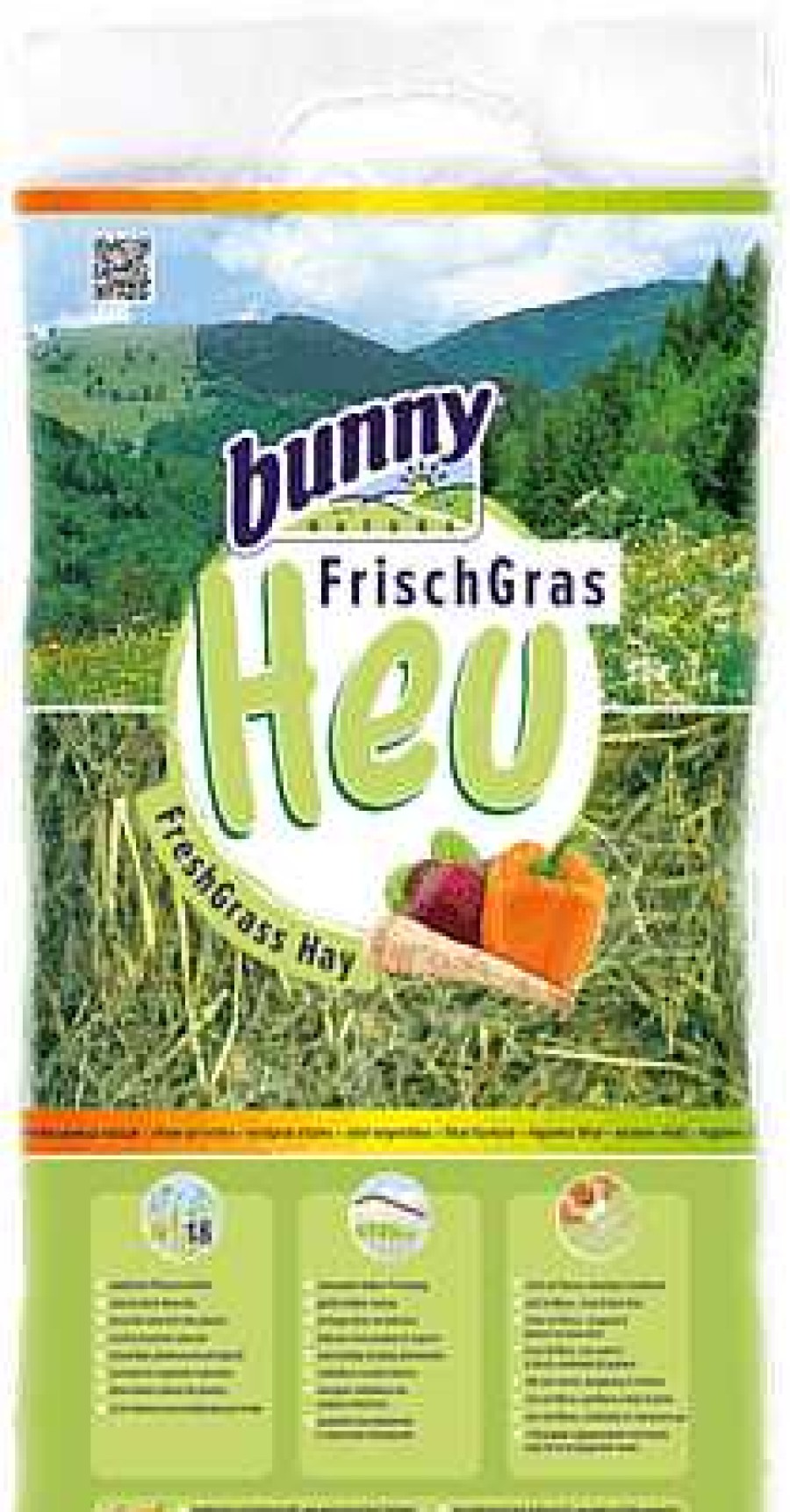 Roedores Bunny | Bunny Heno Fresco De Verduras Para Roedores