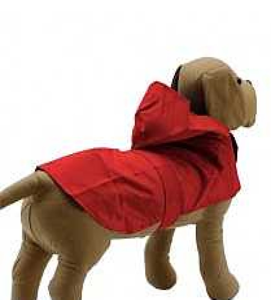 Perros Yagu Chubasqueros | Yagu Impermeable Color Rojo