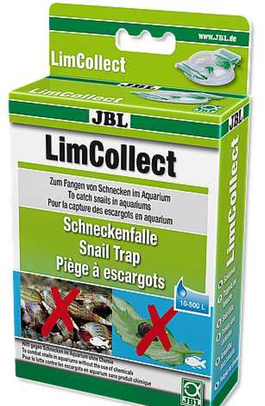 Peces JBL Tratamientos Enfermedades | Jbl Limcollect Trampa Para Caracoles Sin Qu Micos Para Acuarios