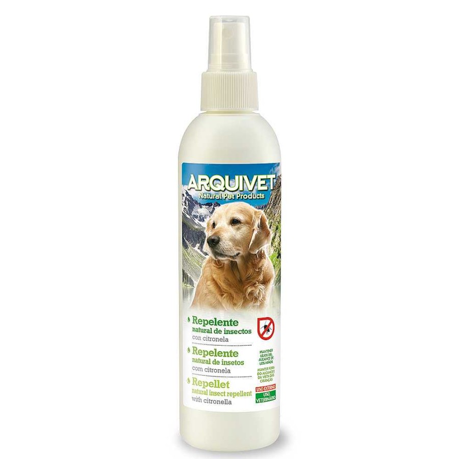 Perros Arquivet Sprays | Arquivet Repelente Natural De Insectos Con Citronela Para Perros