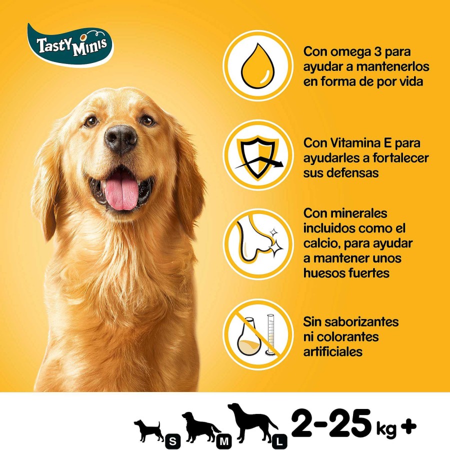 Perros Pedigree Galletas | Pedigree Tasty Mini Snacks Para Perros Sabor Buey Y Ave