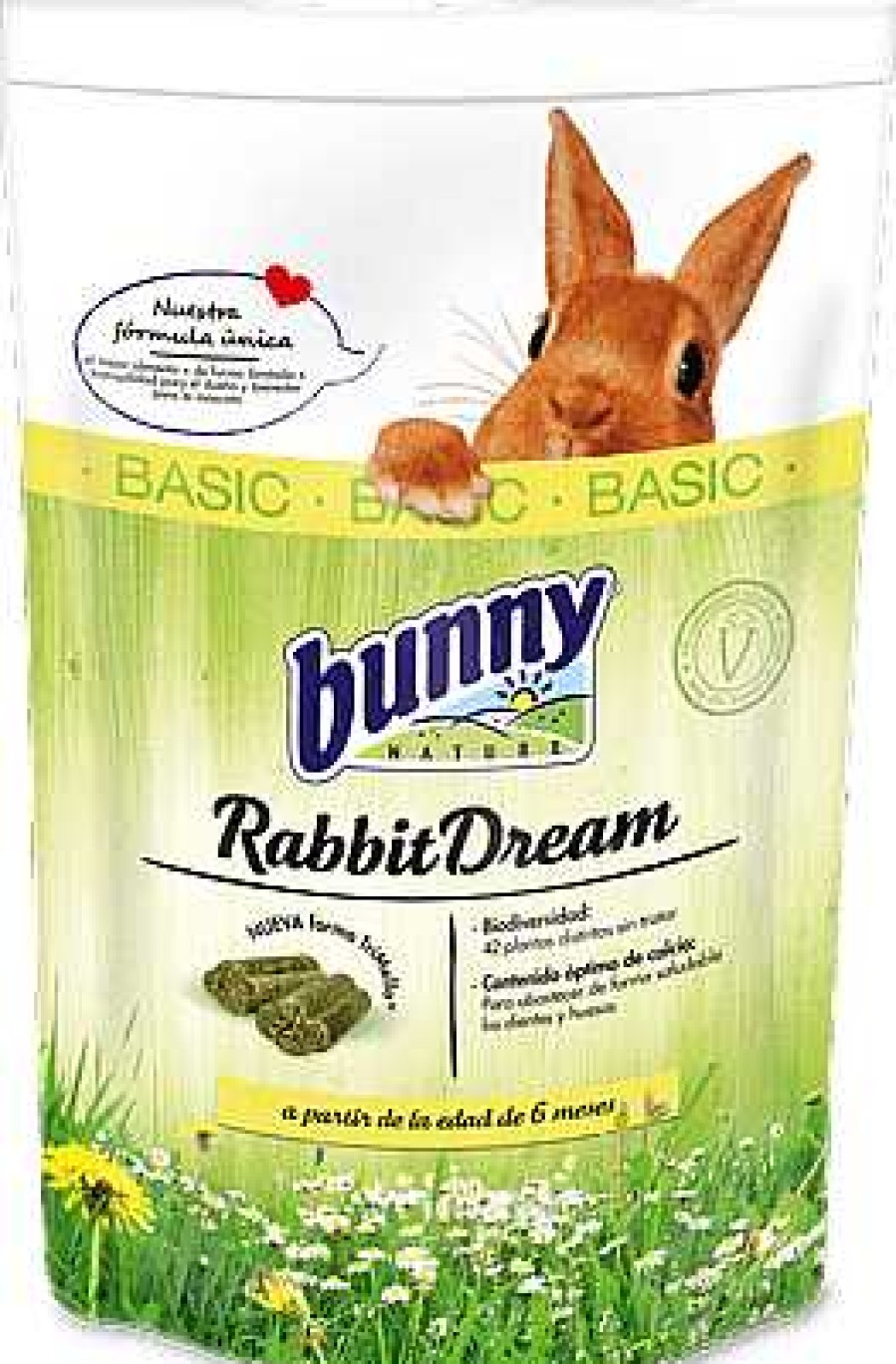 Roedores Bunny | Bunny Pienso Completo Basic Para Conejos