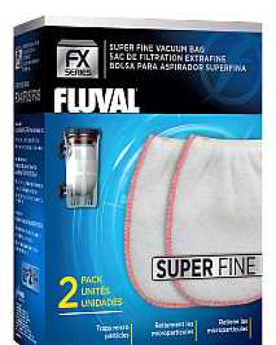 Peces Fluval Aspiradores Y Limpieza | Fluval Fx Gravel Vac Bolsa Super Fina Para Aspiradora