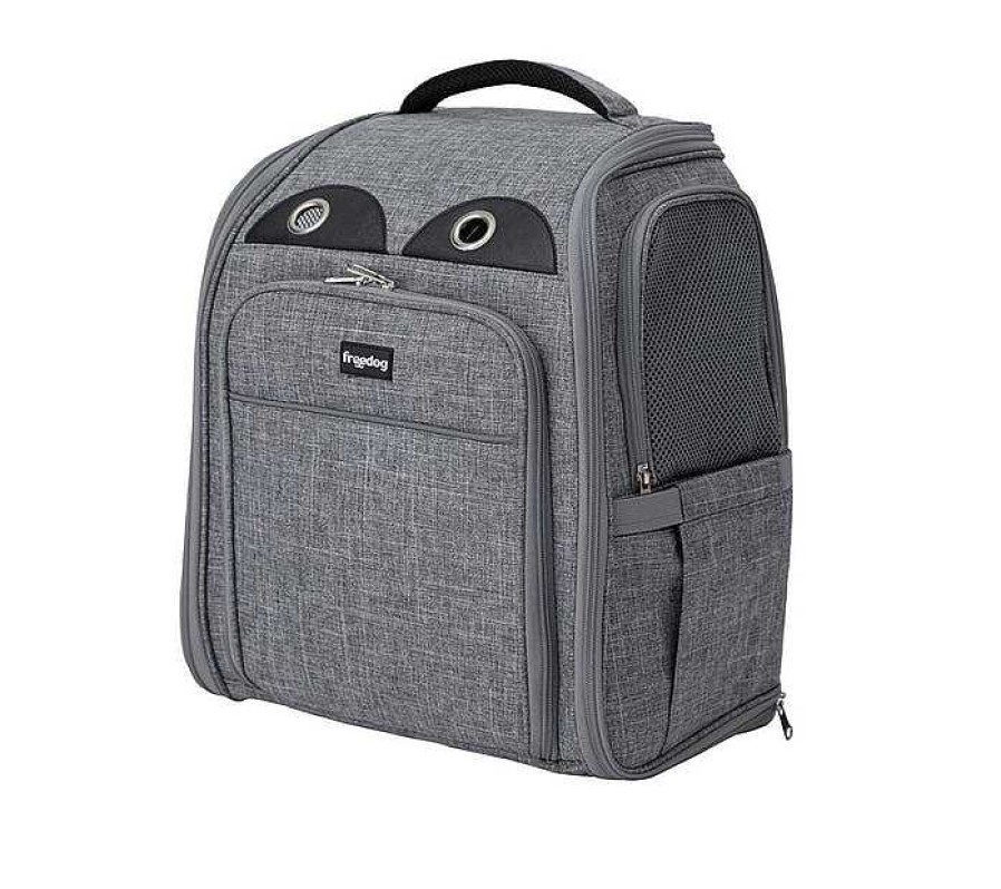 Gatos Freedog Transportines | Freedog Mochila Fuji Transport N Con Compartimento Gris