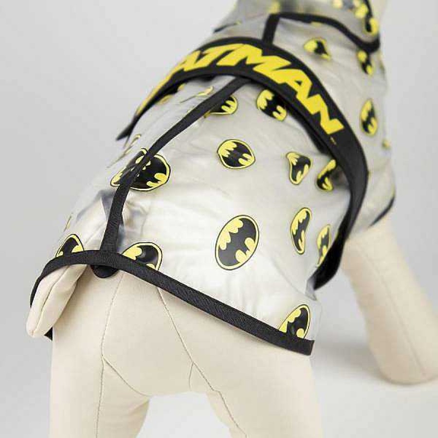 Perros For Fan Pets Chubasqueros | For Fan Pets Impermeable Ajustable De Batman Para Perros