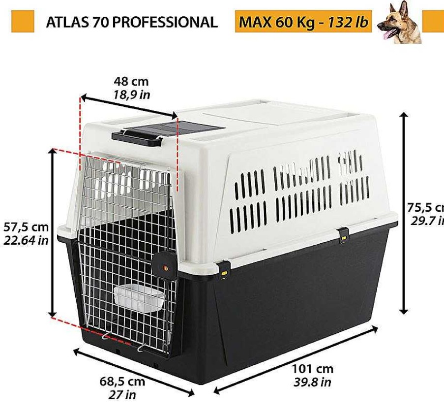 Gatos Ferplast Transportines | Ferplast Transport N Atlas Professional Para Perros