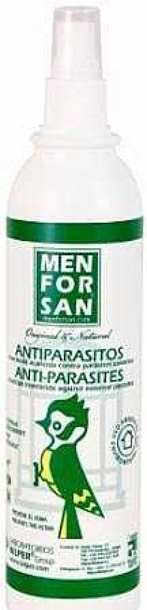 P Jaros Men For San Cuidado Del Plumaje | Men For San Spray Antipar Sitario Para Aves