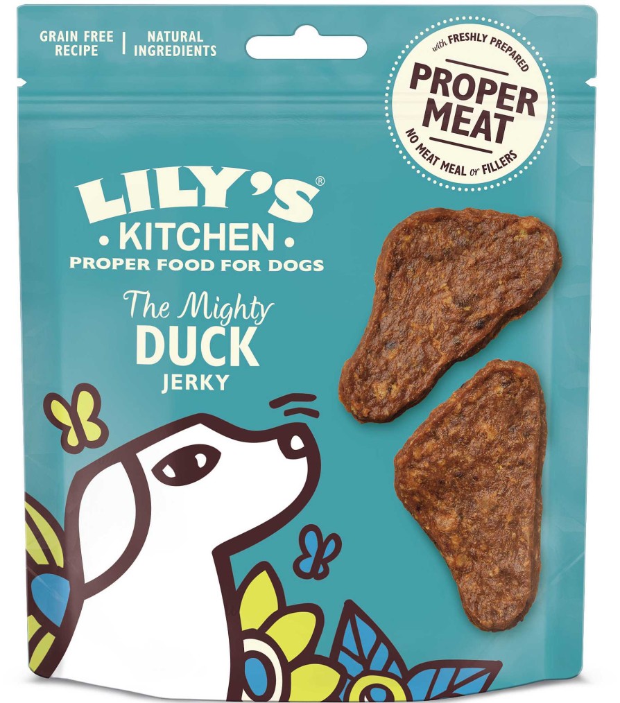 Perros Lily's Kitchen Semi-H Medos | Lily'S Kitchen Snack Mini Cecina De Pato Para Perros