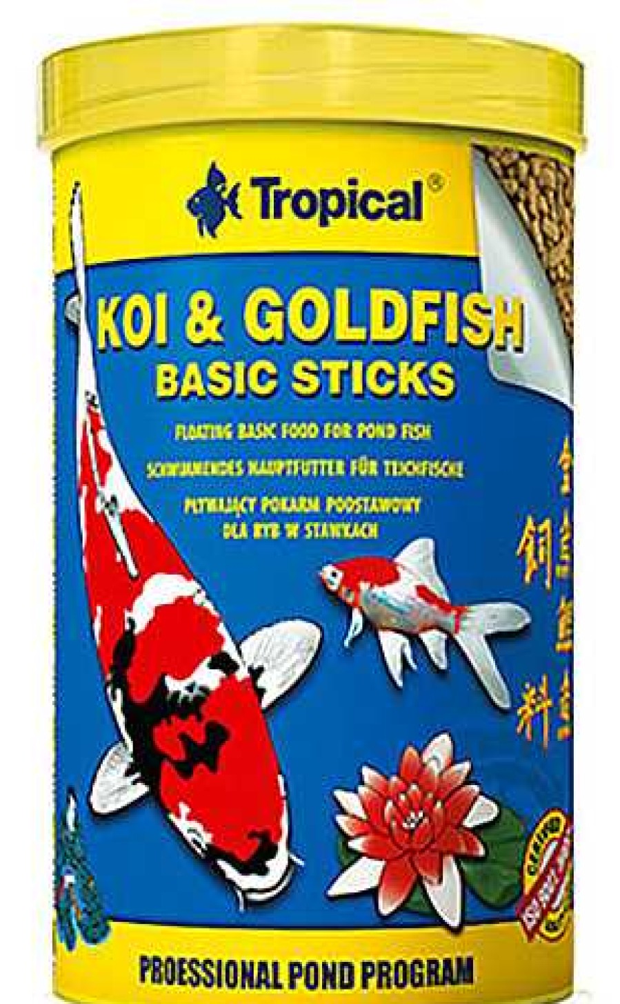 Peces Tropical Agua Fr A | Tropical Koi&Goldfish Basic Stick Bag 20L/1,6 Kg