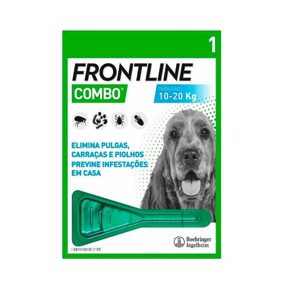 Perros Frontline Pipetas | Frontline Pipetas Combo Spot-On Para Perros De 10-20 Kg